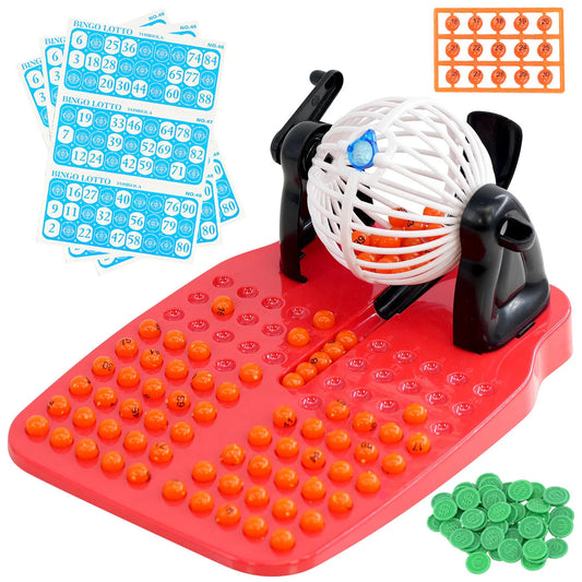 Bingo Lotto Set With 90 Numbers 24 Cards