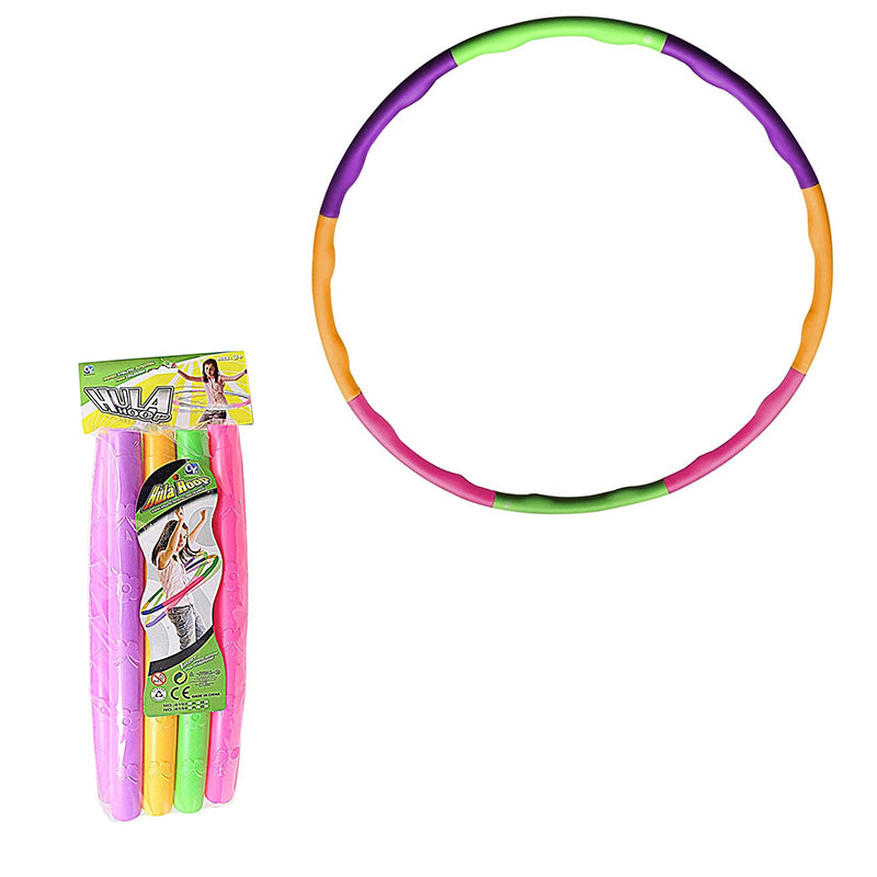 70cm Attachable Expandable Multi Coloured Hula Hoop for Children