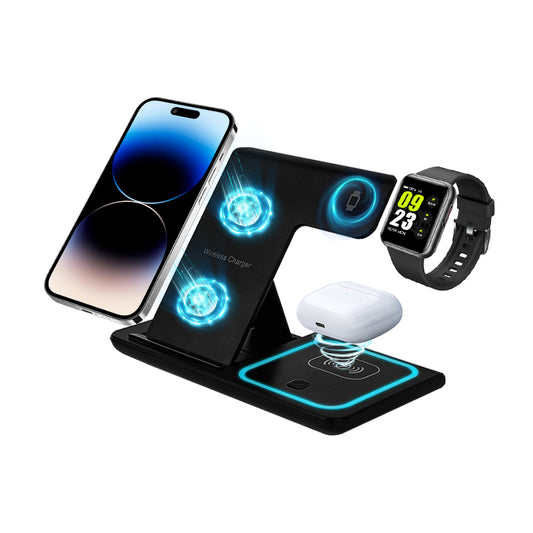 3 in 1 Wireless Charger Wireless Charging Dock for iPhone Apple Watch