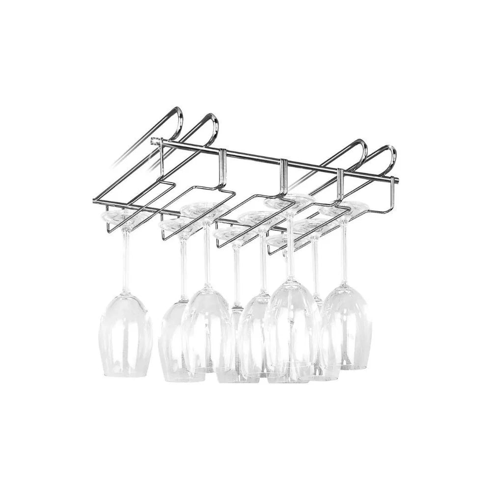 Under Shelf Wine Glass Rack