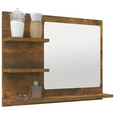 Bathroom Mirror 60x10.5x45 cm Engineered Wood