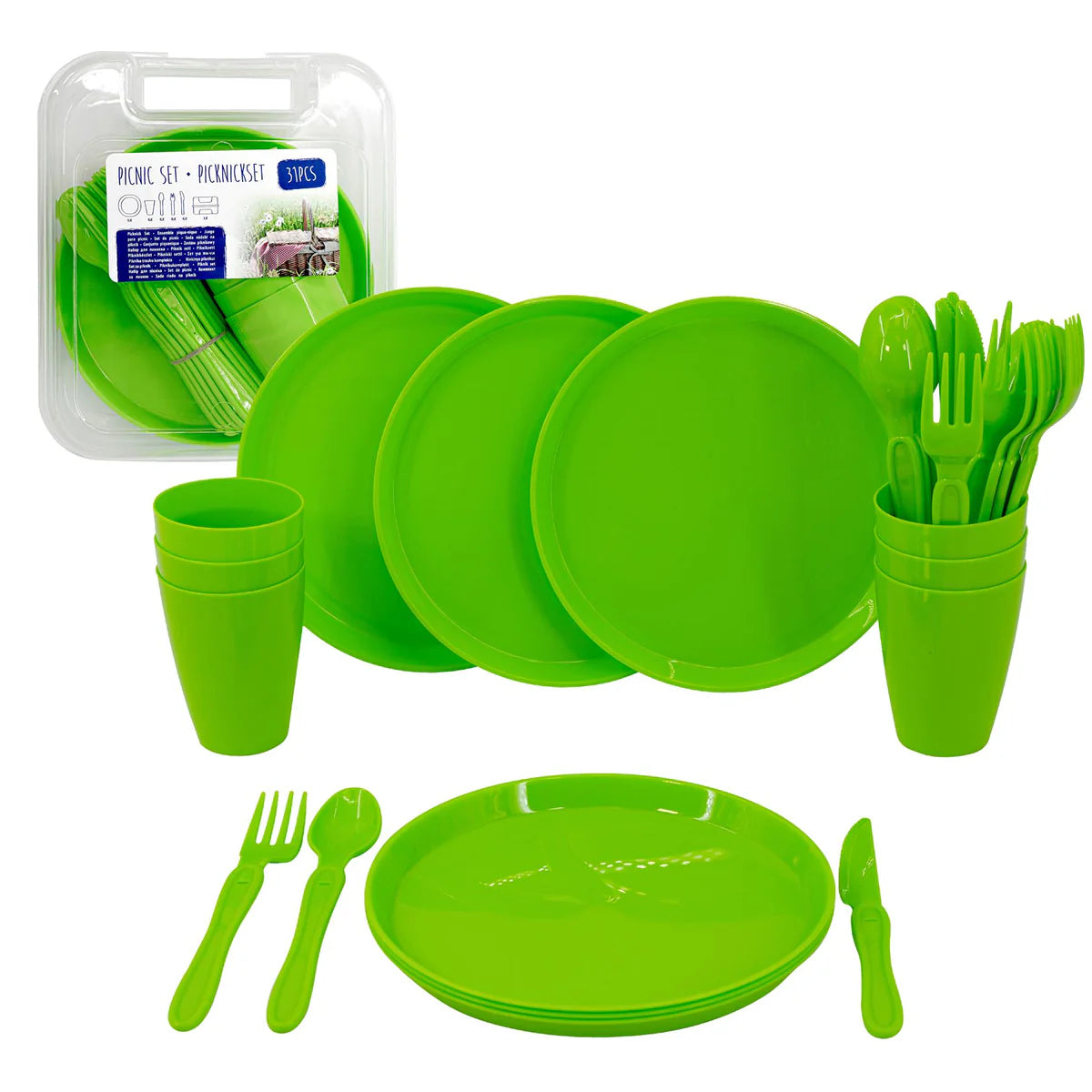 31 piece camping set