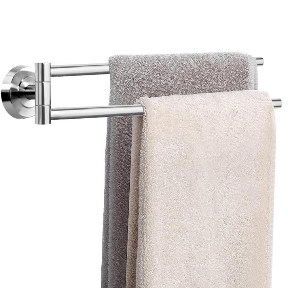 Towel Rail Double Swivel Wall Mounted 50cm