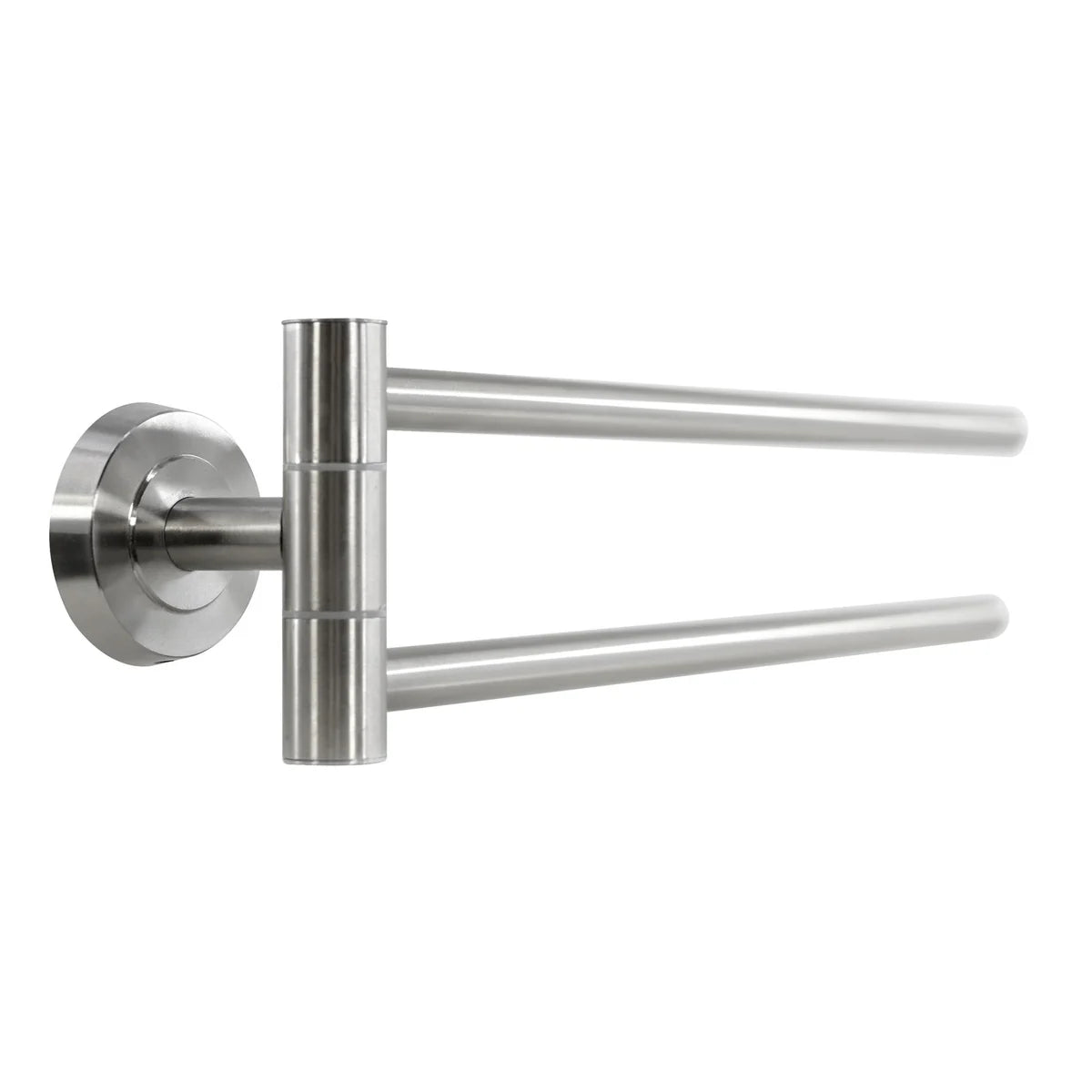 Towel Rail Double Swivel Wall Mounted 50cm