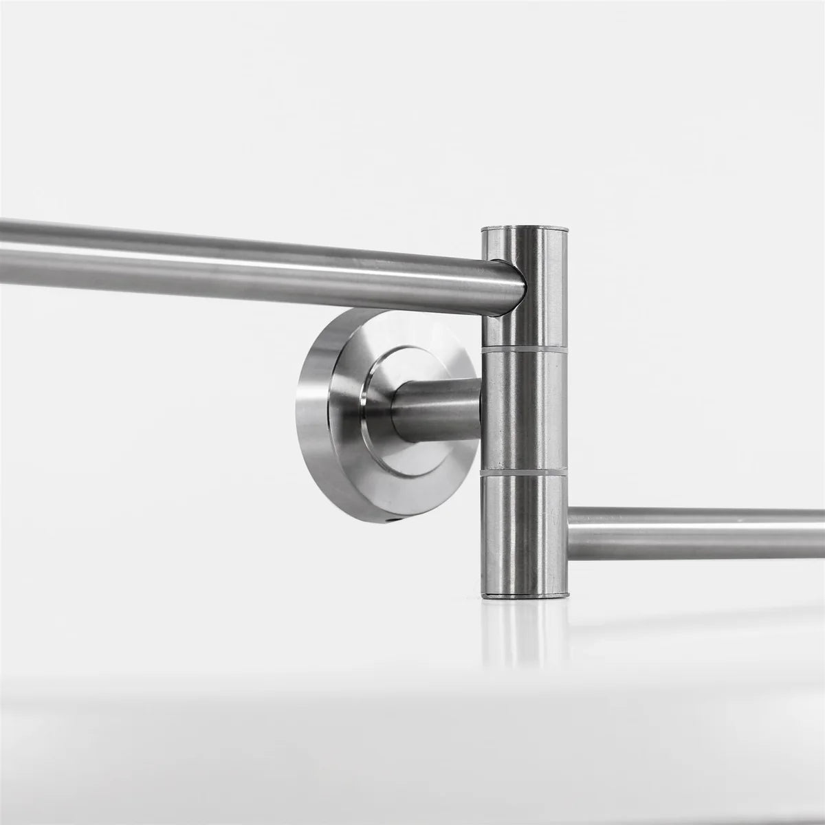 Towel Rail Double Swivel Wall Mounted 50cm