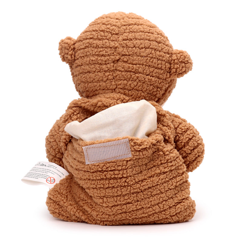 Microwavable Plush Wheat and Lavender Heat Pack - Monkey